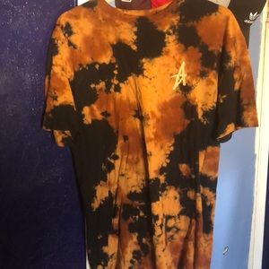 Altamont Black/Brown Tie Dye T-Shirt